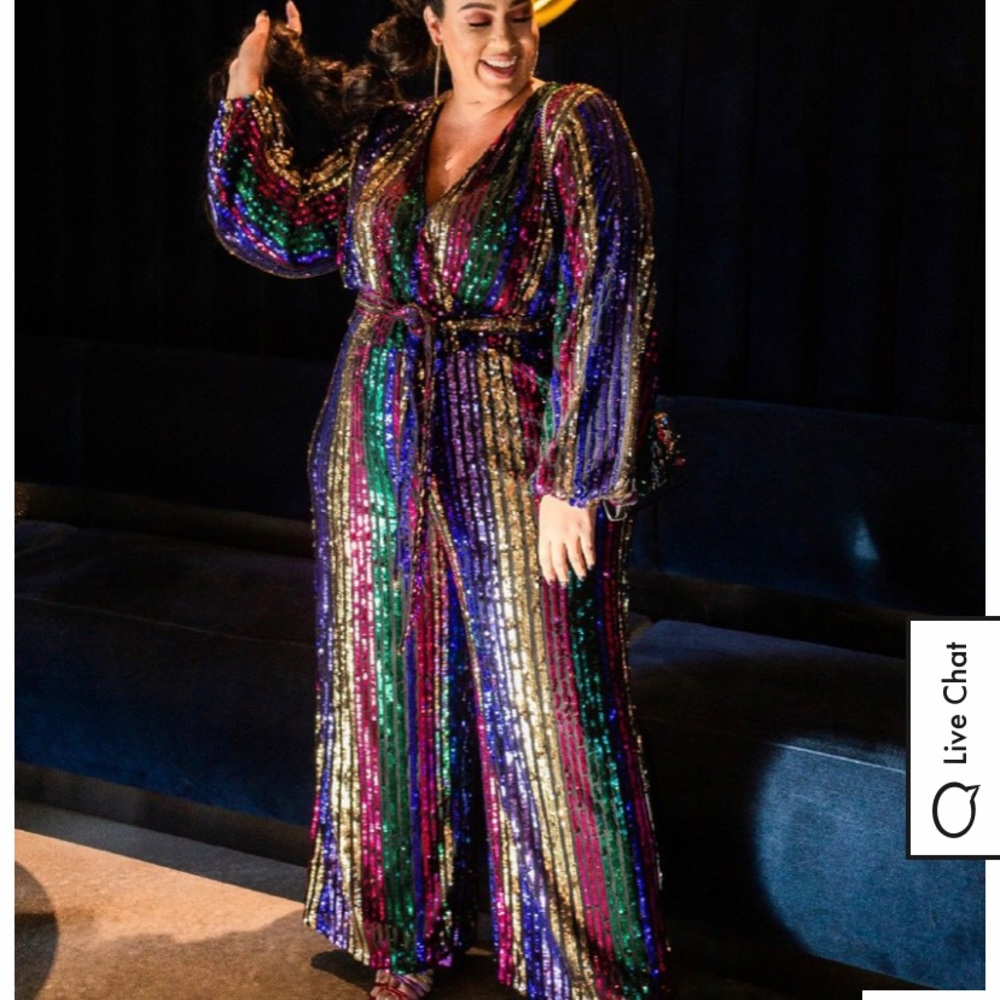 COPY - Multicolored sequin jumpsuit